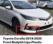 Toyota-Corolla-2018-2019-2020-Front-Bodykit-Lips-Plastic