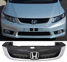 Honda Civic 2013-2015 Rebirth Chrome Grill