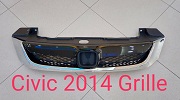 Honda Civic 2013-2015 Rebirth Chrome Grill