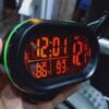Car Digital Clock LED Lighted Temperature Gauge Voltmeter 3 in 1