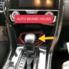 Honda Civic 2017-2021 Gear Knob Carbon Fibre Cover Trim