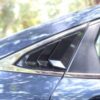 Honda Civic 2017-2021 Window Guarter Louver Covers Carbon Fibre