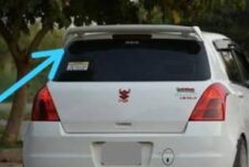 Universal Spoiler For Hatchback Cars Material: ABS Plastic Installation Method: Screws Unpainted No Alteration Required Suitable For: Mehran , Cultus, Cuore, Alto, Vitz, Swift, Khyber, Santro, WagonR, Japnese Models.