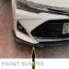 Toyota Corolla Grande X Carbonfibre Bumper Splitter Material: Plastic, Screw Fitting, No Alteration Finish: Carbonfibre (Glossy) Universal Fit Product