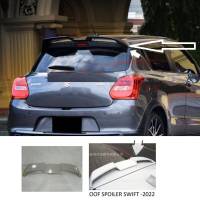 Suzuki Swift 2022 Trunk Spoiler Material: Fibreglass, Color : Unpainted, Double Tape Fitting