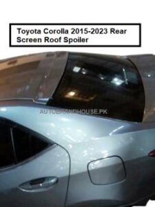 Toyota Corolla 2015-2016-2017-2018-2019-2020-2021-2022-2023 Back Screen Roof Spoiler