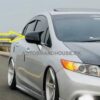 Honda Civic 2013-2014-2015-2016 Rebirth Batman Style Side Mirror Covers Carbonfibre 02 Pcs ABS Plastic Carbonfibre Texture Double Tape Fitting No Alteration Suitable Models 2013-2014-2015-2016