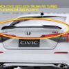 Honda Civic 2022-2023 Trunk RS TURBO Style Spoiler
