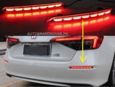 Honda Civic 2022-2023 Rear Bumper LED Reflector Lights