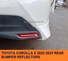 Toyota Corolla 2021-2022-2023 X Rear Bumper LAVA Style Reflector Light VER 02