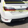 Toyota Corolla 2015-2014-2015-2016-2017-2018-2019-2020-2021-2022-2023-2024 Trunk Lip Spoiler Slim ABS Palstic