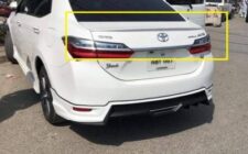 Toyota Corolla 2015-2014-2015-2016-2017-2018-2019-2020-2021-2022-2023-2024 Trunk Lip Spoiler Slim ABS Palstic