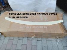 Toyota Corolla 2015-2014-2015-2016-2017-2018-2019-2020-2021-2022-2023-2024 Trunk Lip Spoiler Slim ABS Palstic