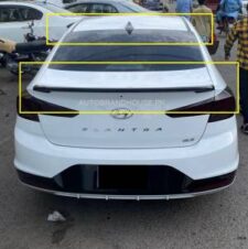 Hyundai Elantra Trunk Lip Spoiler ABS Plastic