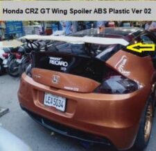 Honda CRZ GT Wing Spoiler ABS Plastic Ver 02