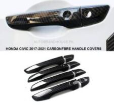 Honda Civic 2017-2021 Handle Covers Carbon Fibre