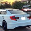 Honda Civic 2013-2014-2015-2016 Back Screen Roof Spoiler ABS Plastic