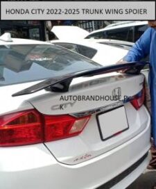 Honda City 2022-2023-2024-2025 Trunk Wing Spoiler ABS Plastic