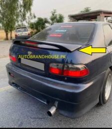 Honda Civic 1992-1993-1994-1995 Trunk LED Spoiler Fiberglass Unpainted