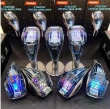LED Crystal Multicolor Gear Knobs Honda- Toyota- Suzuki